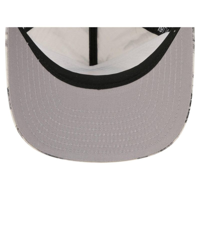 Men's White Pittsburgh Steelers Tropics 19TWENTY Adjustable Hat