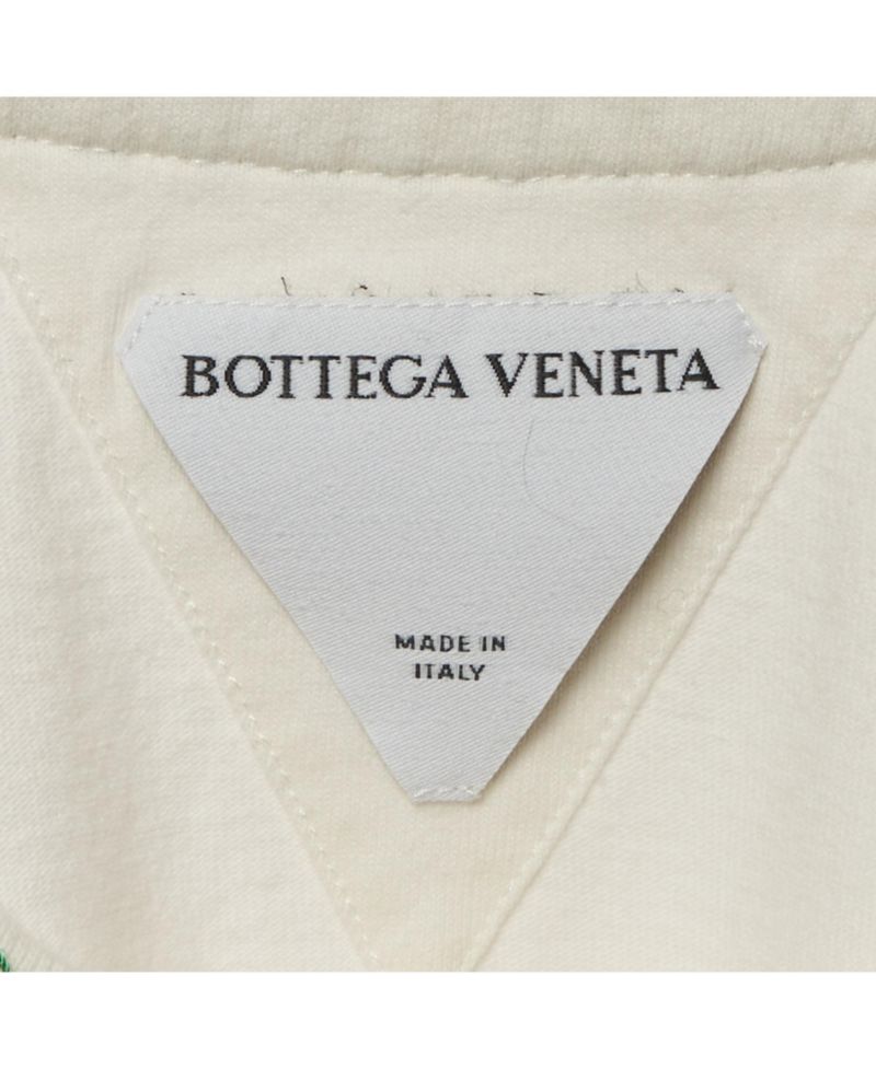 Women's Bottega Veneta Overlock Stitch Cotton T-Shirt