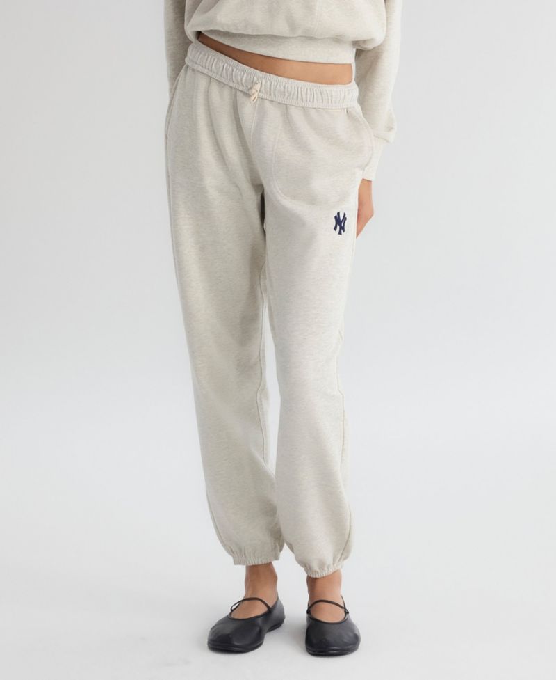 Women's New York Yankees Iconic High-Rise Terry Track Pants