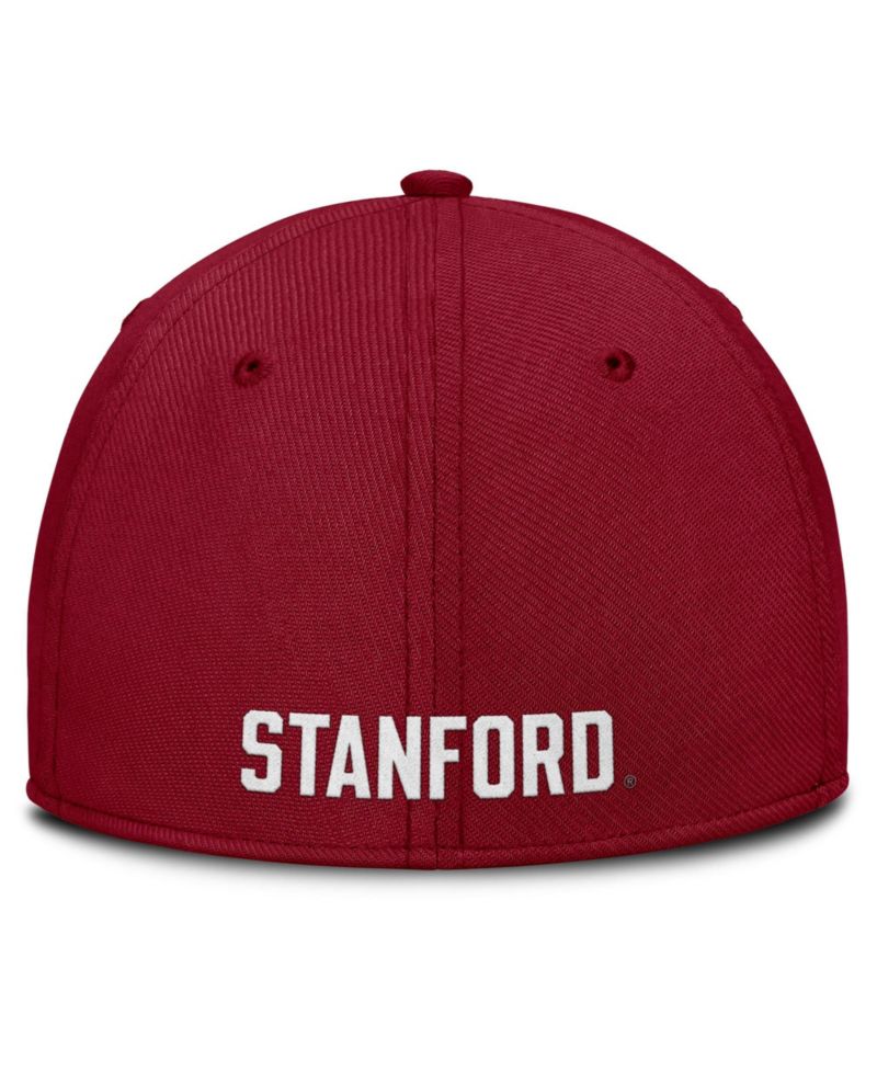 Men's Cardinal Stanford Cardinal Rise SwooshFlex Dri-FIT Hat
