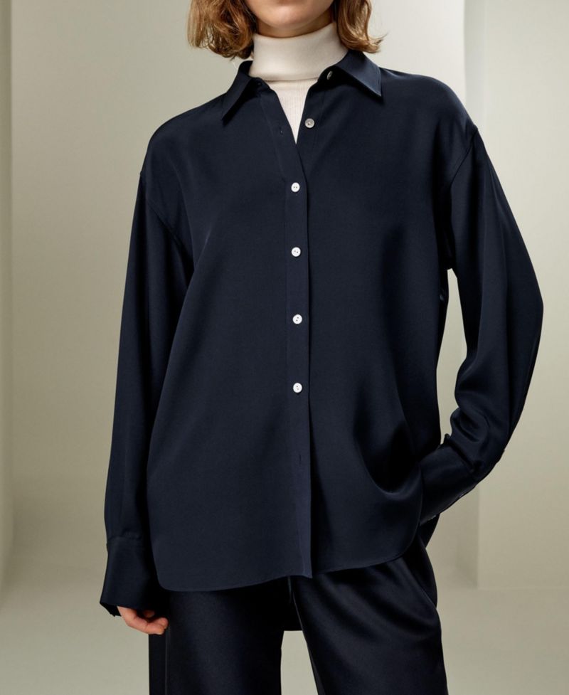 Women's The One Relaxed Fit Silk Shirt