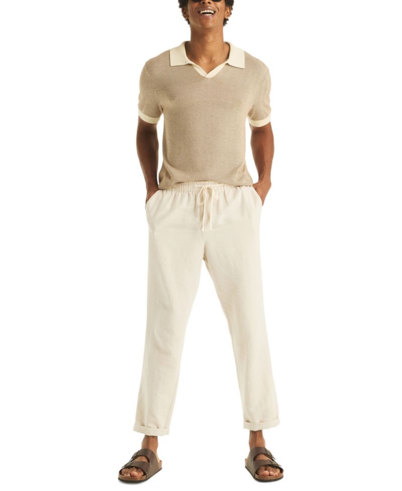 Men's Classic-Fit Ribbed Collar Sweater
