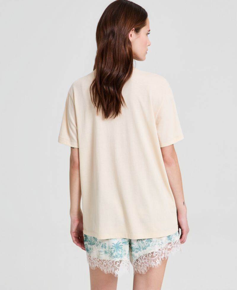 Women's Graphic-Print Crewneck T-Shirt
