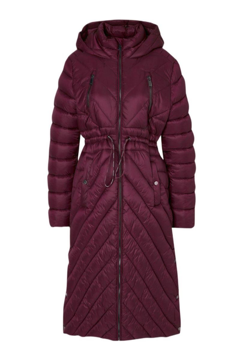 Women's Lightweight Knee Length Packable Coat