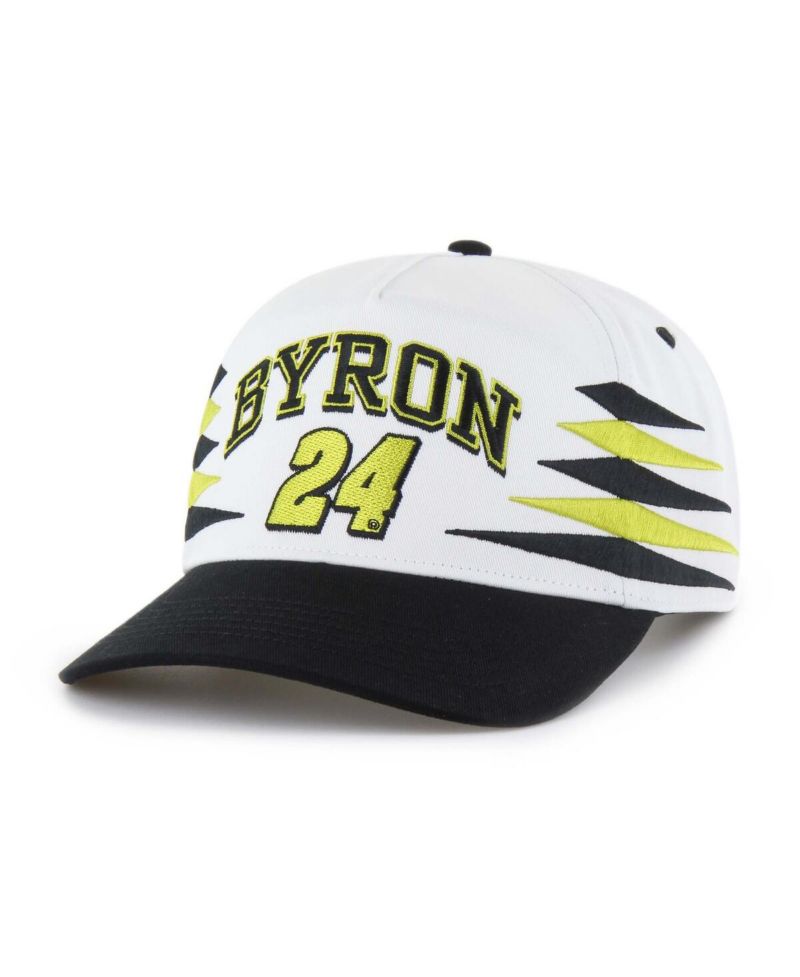 Men's White William Byron Diamond Cut Hitch Adjustable Hat