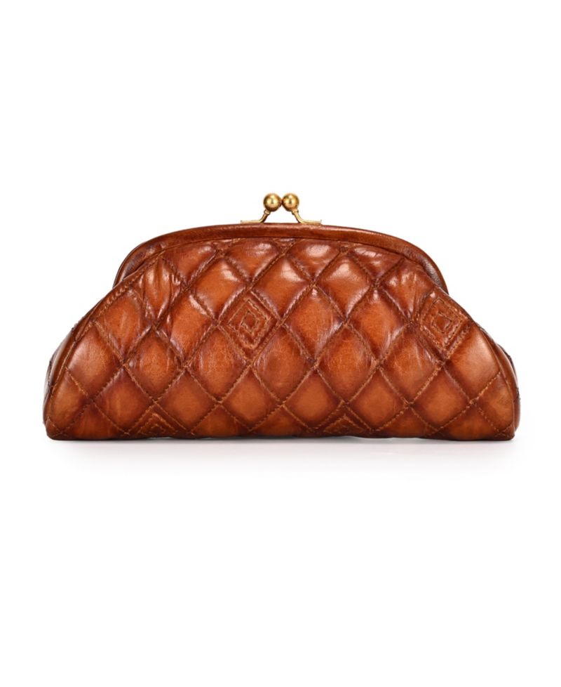 Petunia Quilted Mini Beauty Clutch Handbag