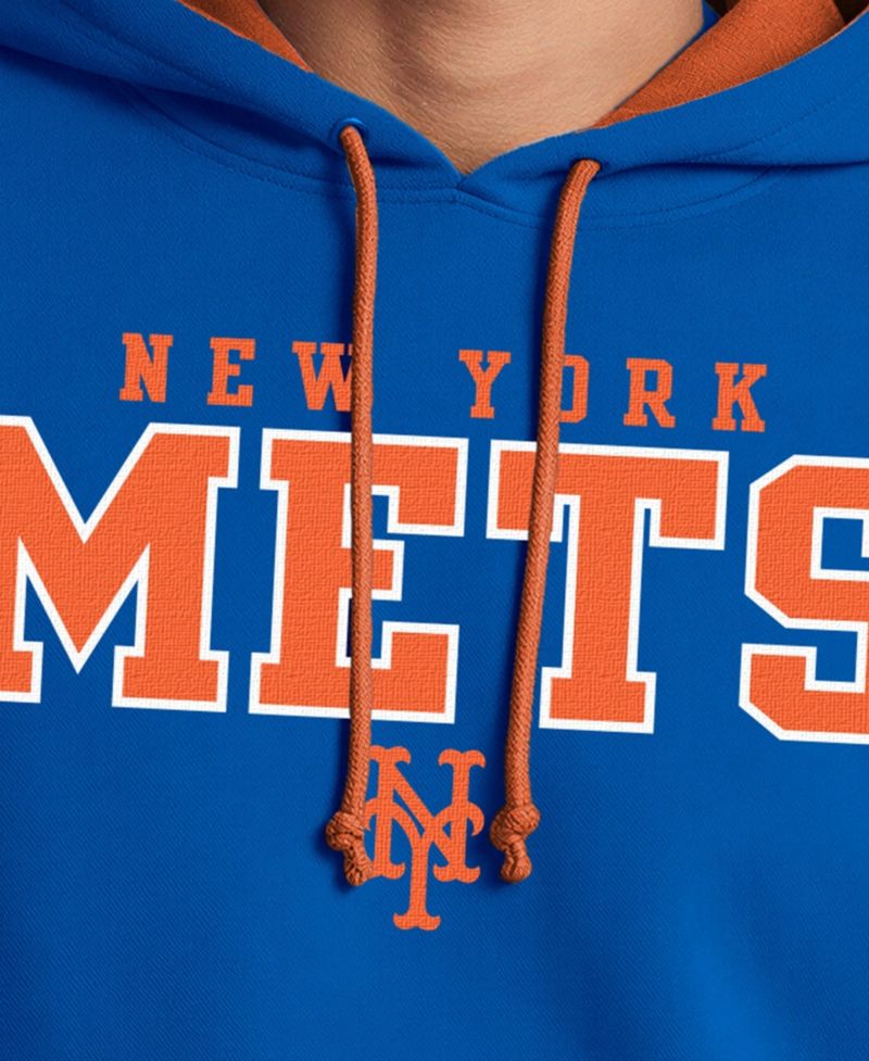 Men's Royal New York Mets Fleece Hoodie