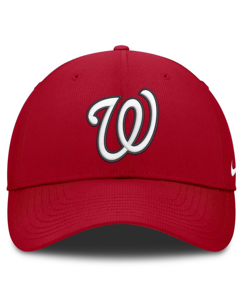 Men's Red Washington Nationals Dri-FIT Club Adjustable Hat