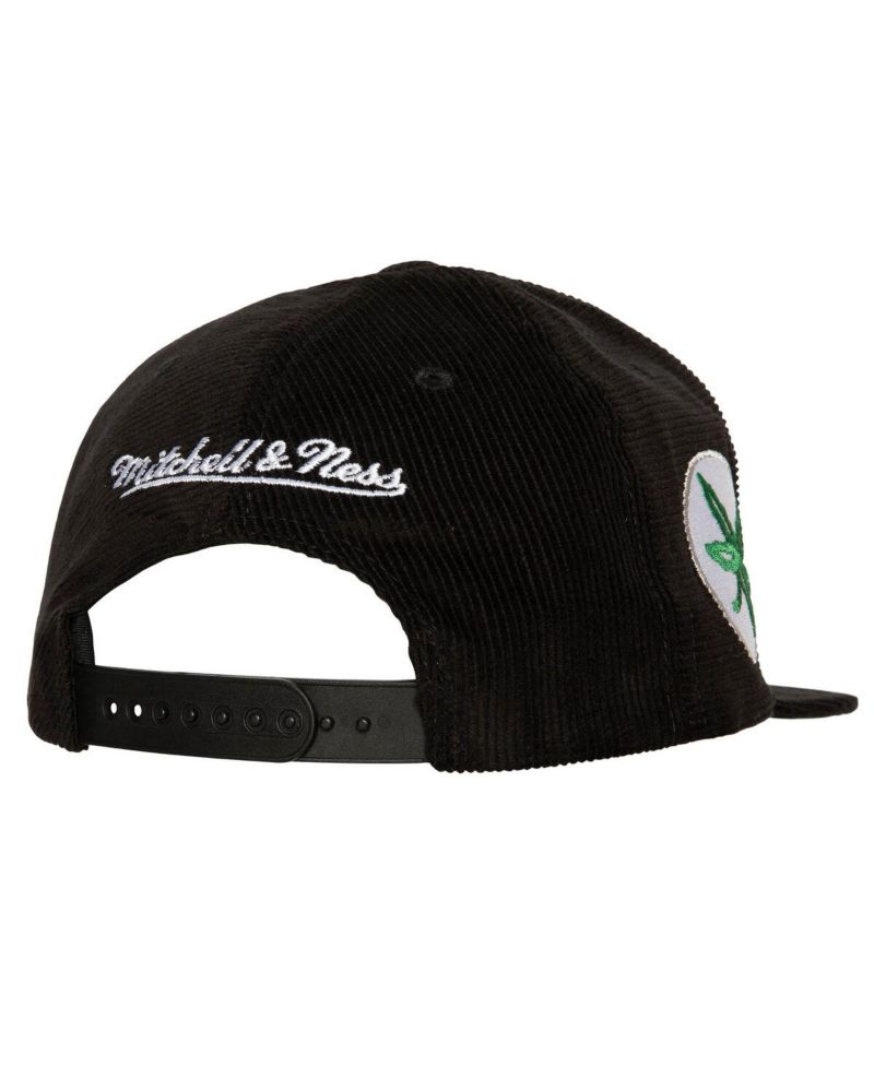 Men's Black Ohio State Buckeyes All Directions Corduroy Snapback Hat