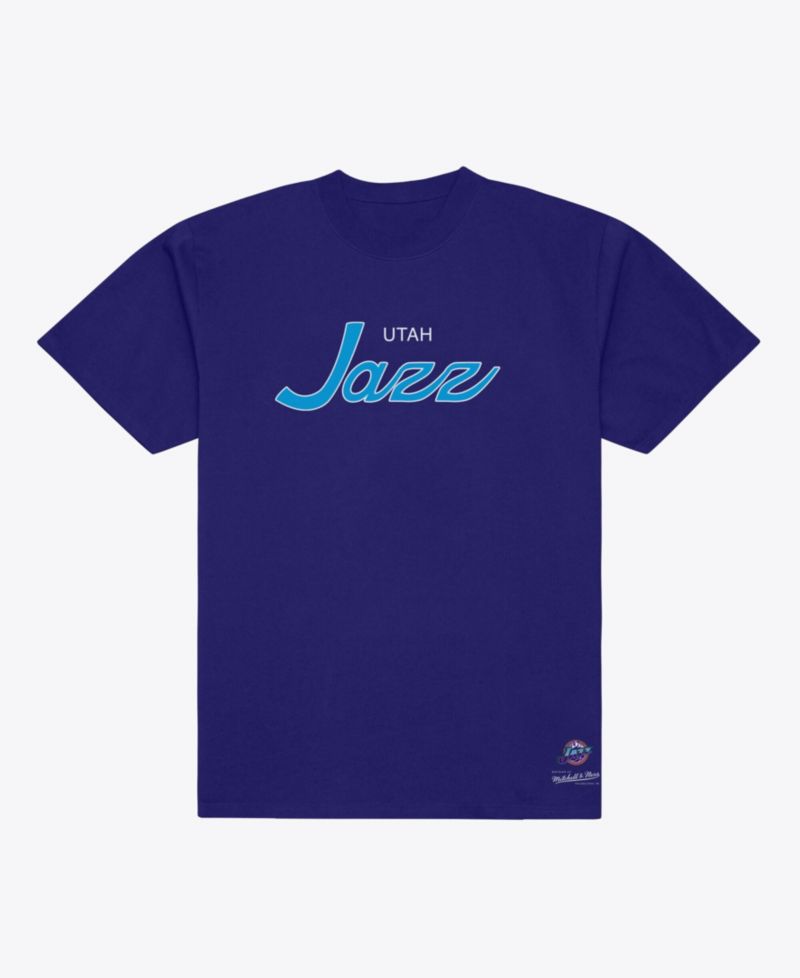 Men's Purple Utah Jazz Wordmark T-Shirt