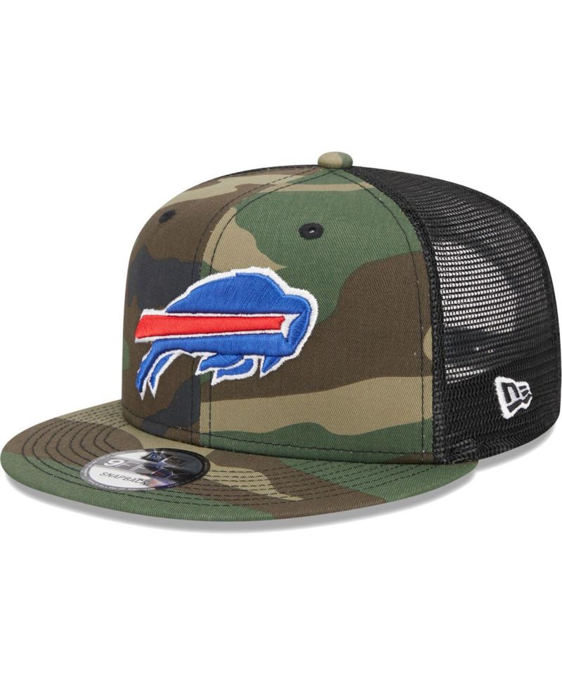 Men's Camo Buffalo Bills Main Trucker 9FIFTY Snapback Hat