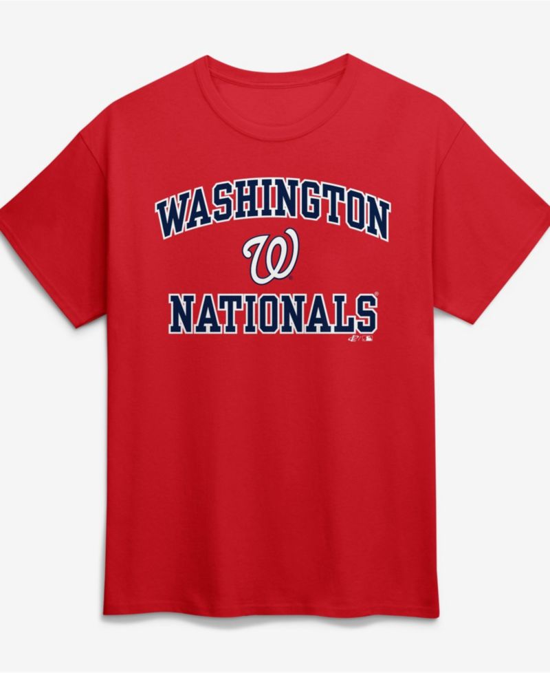 Men's Red Washington Nationals Heart and Soul T-Shirt