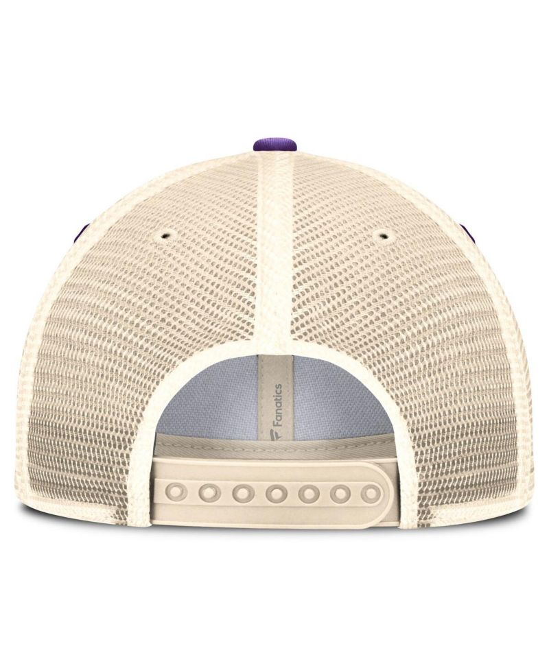 Men's Purple Minnesota Vikings Team Patch Adjustable Hat