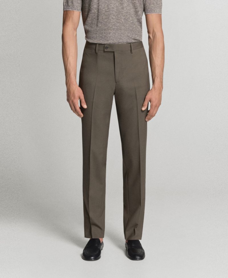 Men's Turin Wool Suit Pants