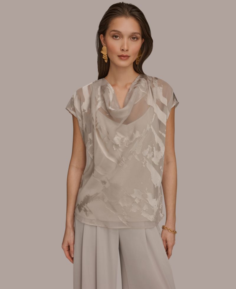 Women's Cowl Neck Top