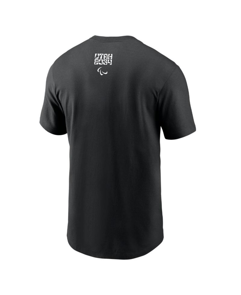 Men's Black Utah 2034 Winter Paralympics Dri-FIT T-Shirt