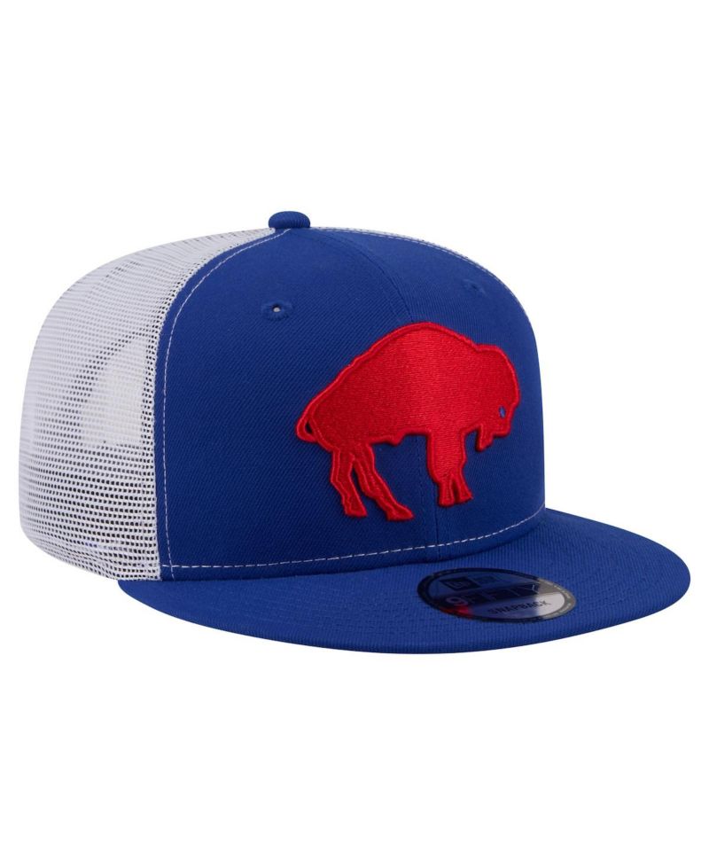 Men's Royal Buffalo Bills Core Team 9FIFTY Trucker Snapback Hat