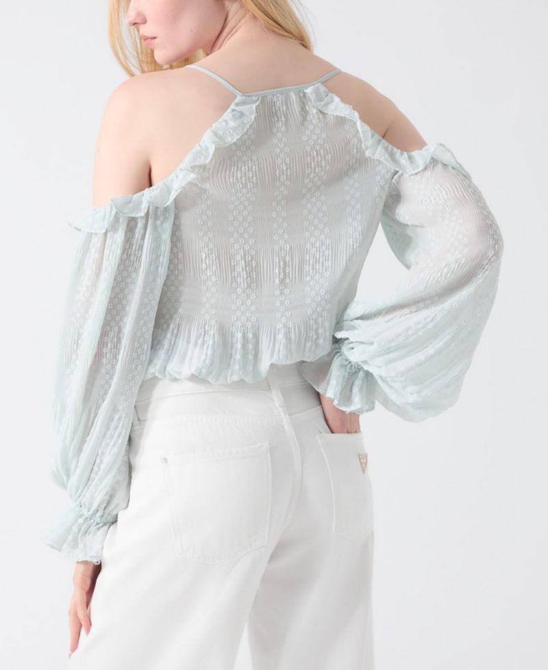 Women's Emilia Long-Sleeve Cold Shoulder Top