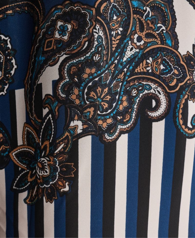 Women's Halter Sleeveless Print Blouse
