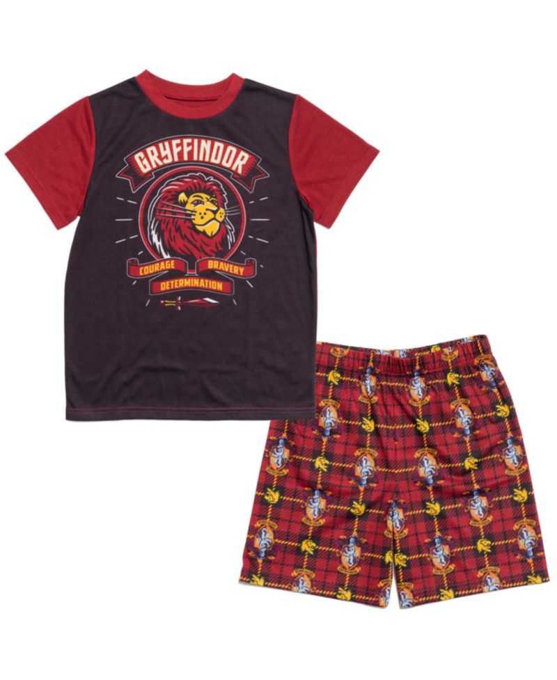 Boys Pajama Shirt and Shorts Sleep Set
