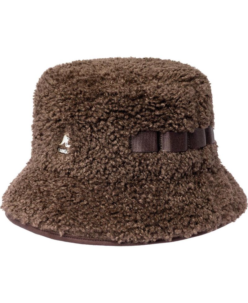 Men's Faux Shearling Utility Bucket Bucket Hat