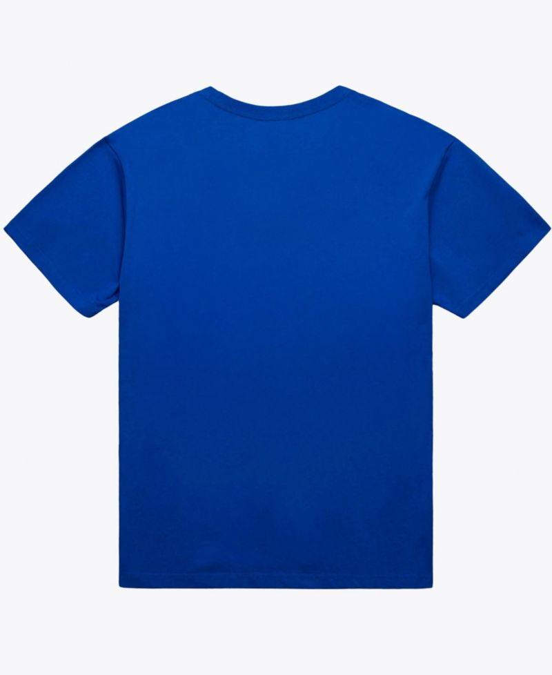 Men's Blue New York Knicks Coffee Cup T-Shirt