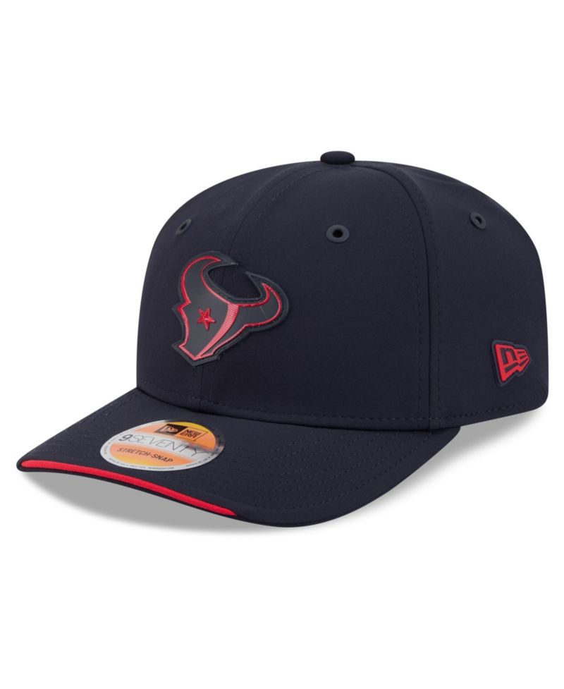 Men's Navy Houston Texans 2026 Sideline 9SEVENTY Adjustable Hat