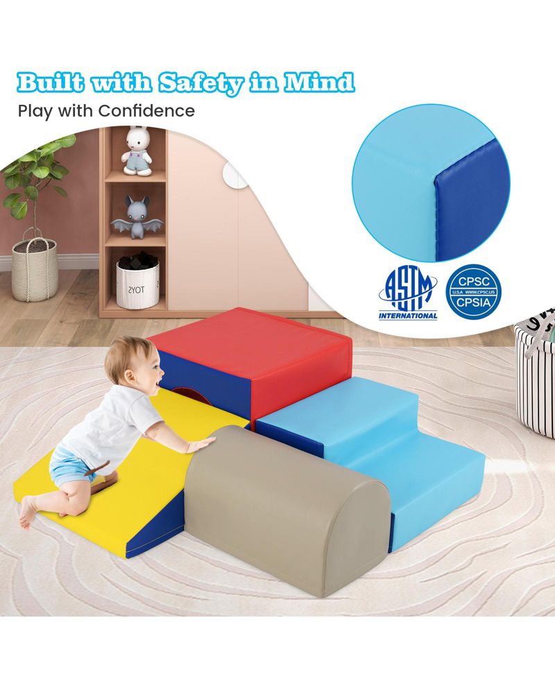 Foam Climb and Crawl Soft Play Set