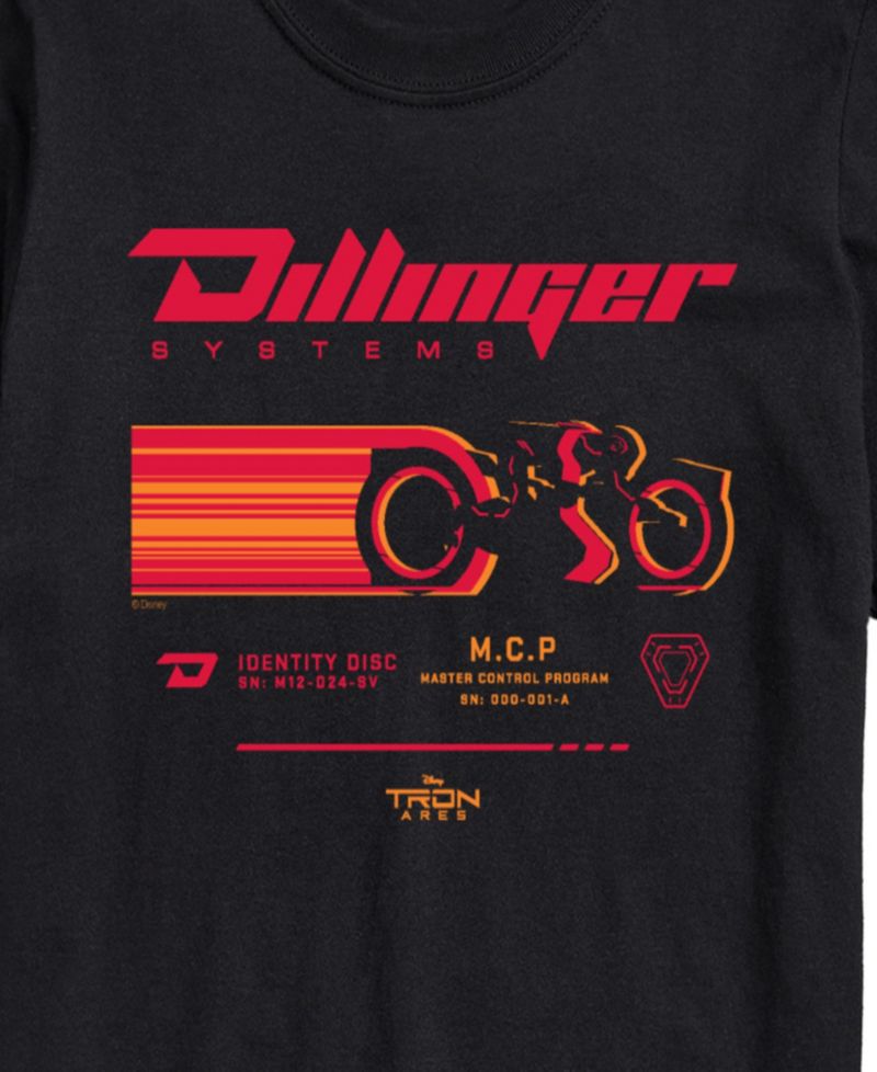Men's Ares Dillinger Motorcycle Short-Sleeve Graphic T-Shirt