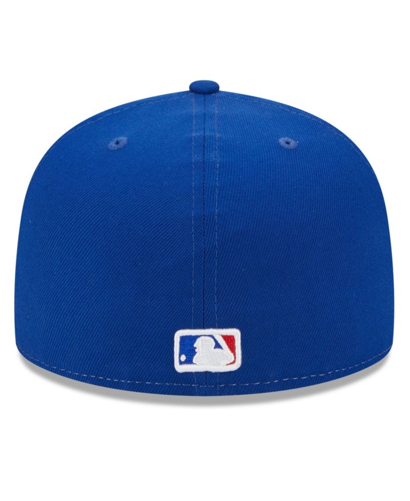 Men's White and Royal Atlanta Braves 2023 City Connect 59FIFTY Fitted Hat
