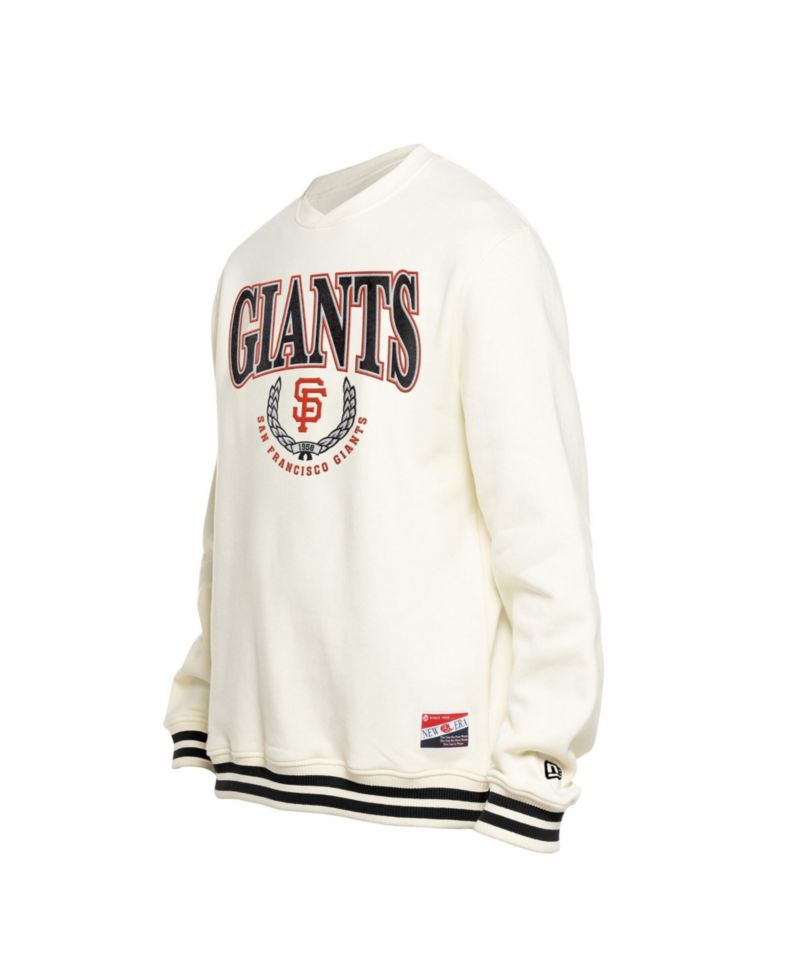 Men's White San Francisco Giants Throwback Sweatshirt