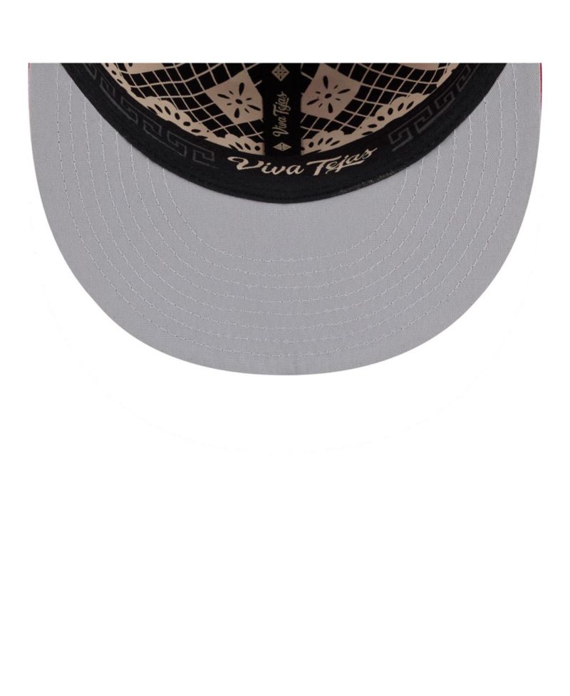 Men's Red Texas Rangers 2026 City Connect 9FIFTY Snapback Hat