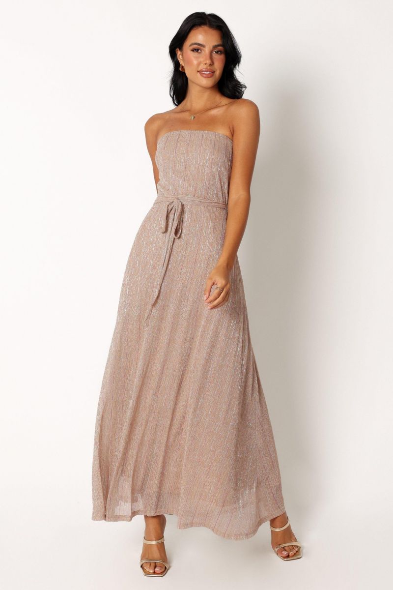 Womens Farley Strapless Maxi Dress