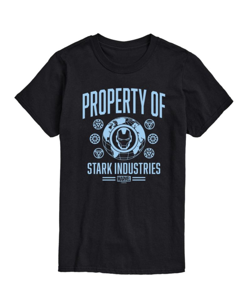 Men's Iron Man Stark Industries Short Sleeve T-Shirt