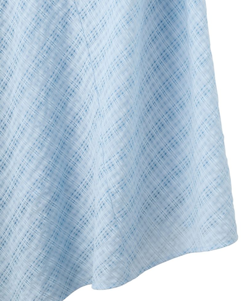 Women's Check Asymmetrical Dress