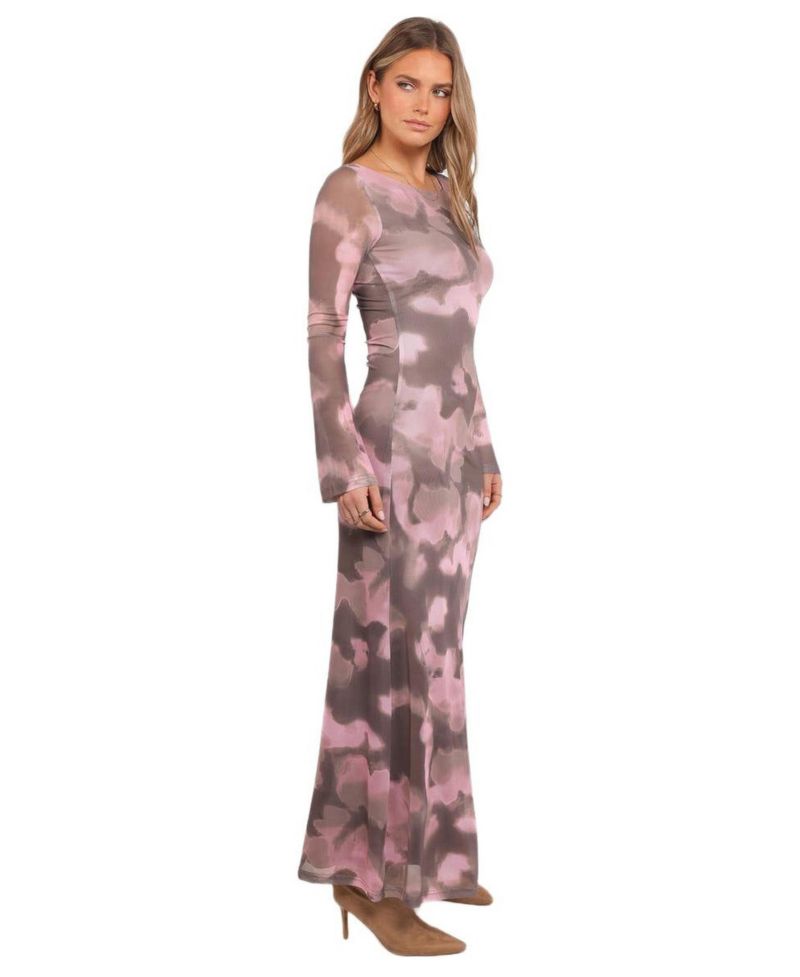 Women's Pandora Long Sleeve Maxi Dress