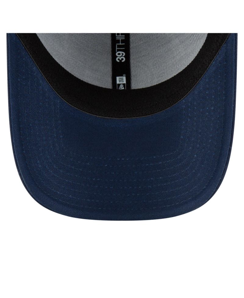 Men's Navy LA Clippers Logo 39THIRTY Flex Hat
