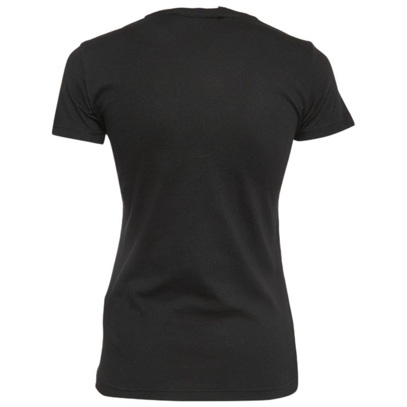 Women's Logo Print Cotton Short Sleeve Slim Fit T-Shirt