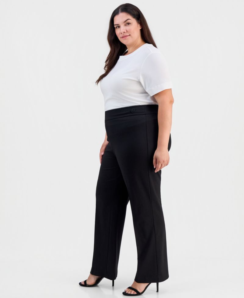 Women's Pull-On Side Tab Trousers