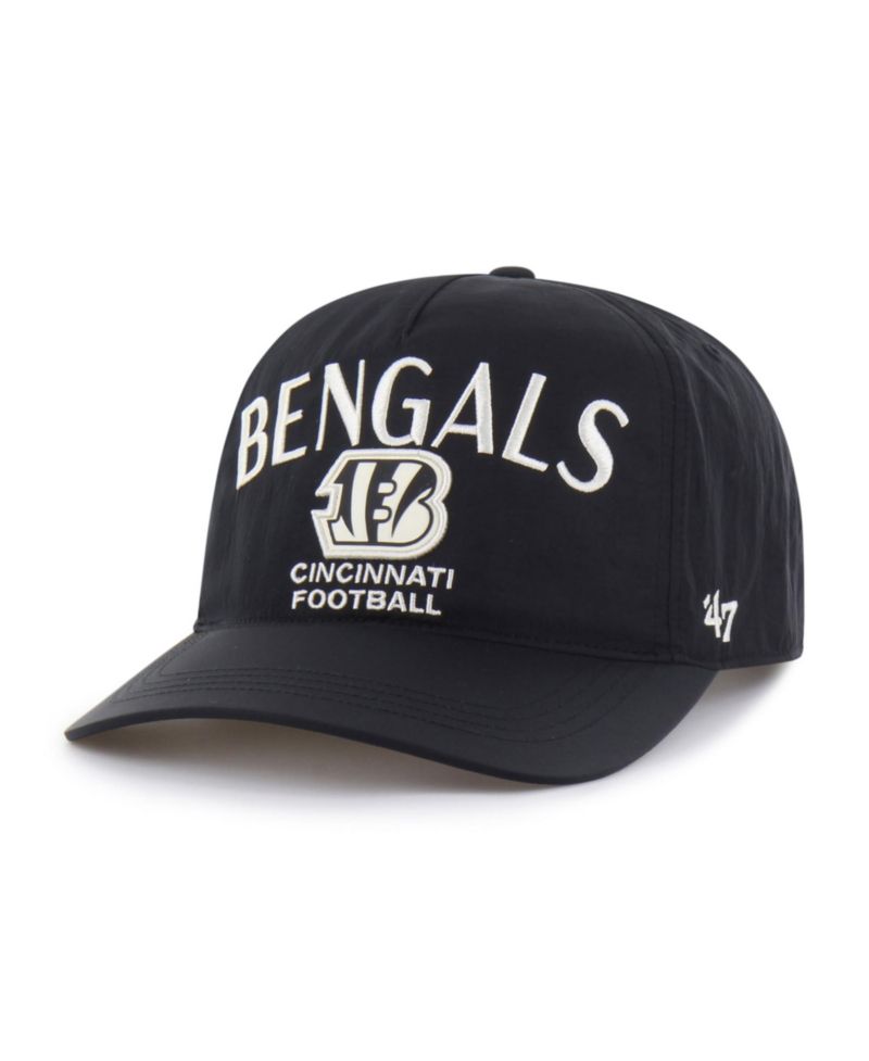 Men's '47 Black Cincinnati Bengals Modernia Hitch Adjustable Hat