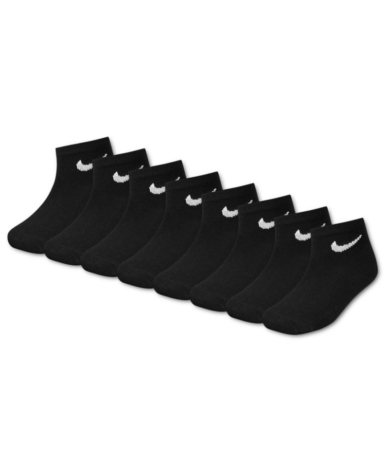 Boys' and Girls' 5-7 Ankle Socks, 8-Pack
