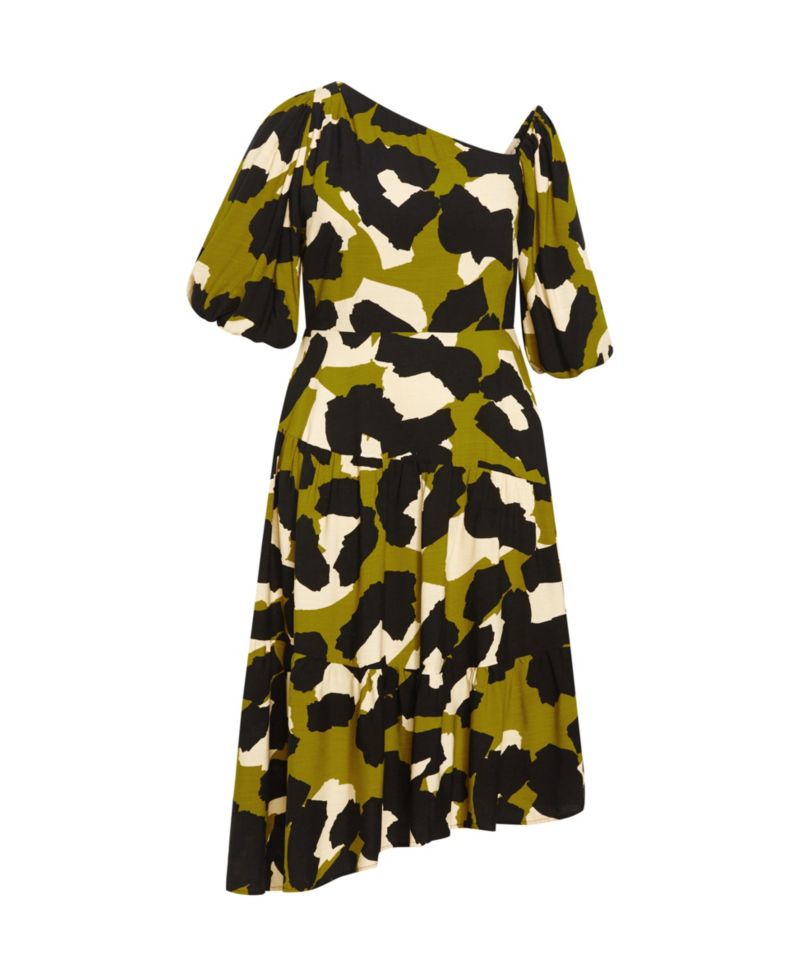 Plus Size Aria Print Dress