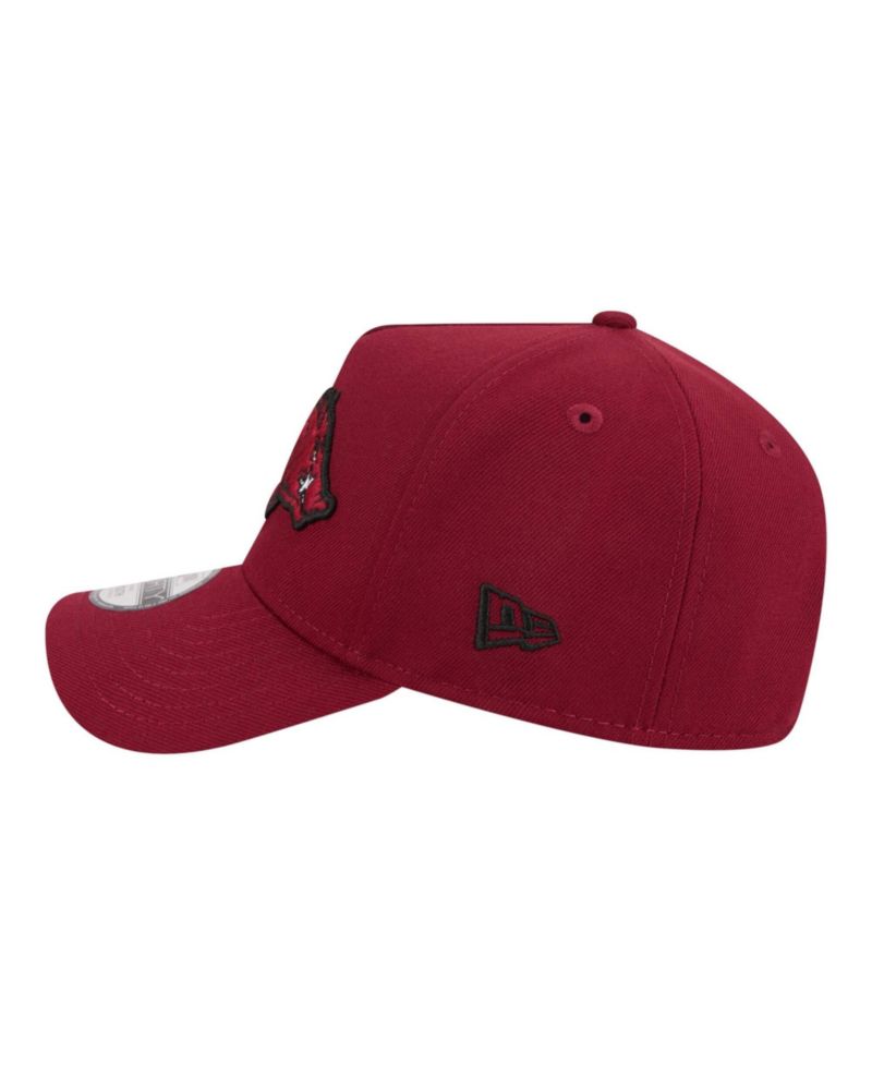 Big Boys and Girls Cardinal Arkansas Razorbacks 9FORTY A-Frame Adjustable Hat