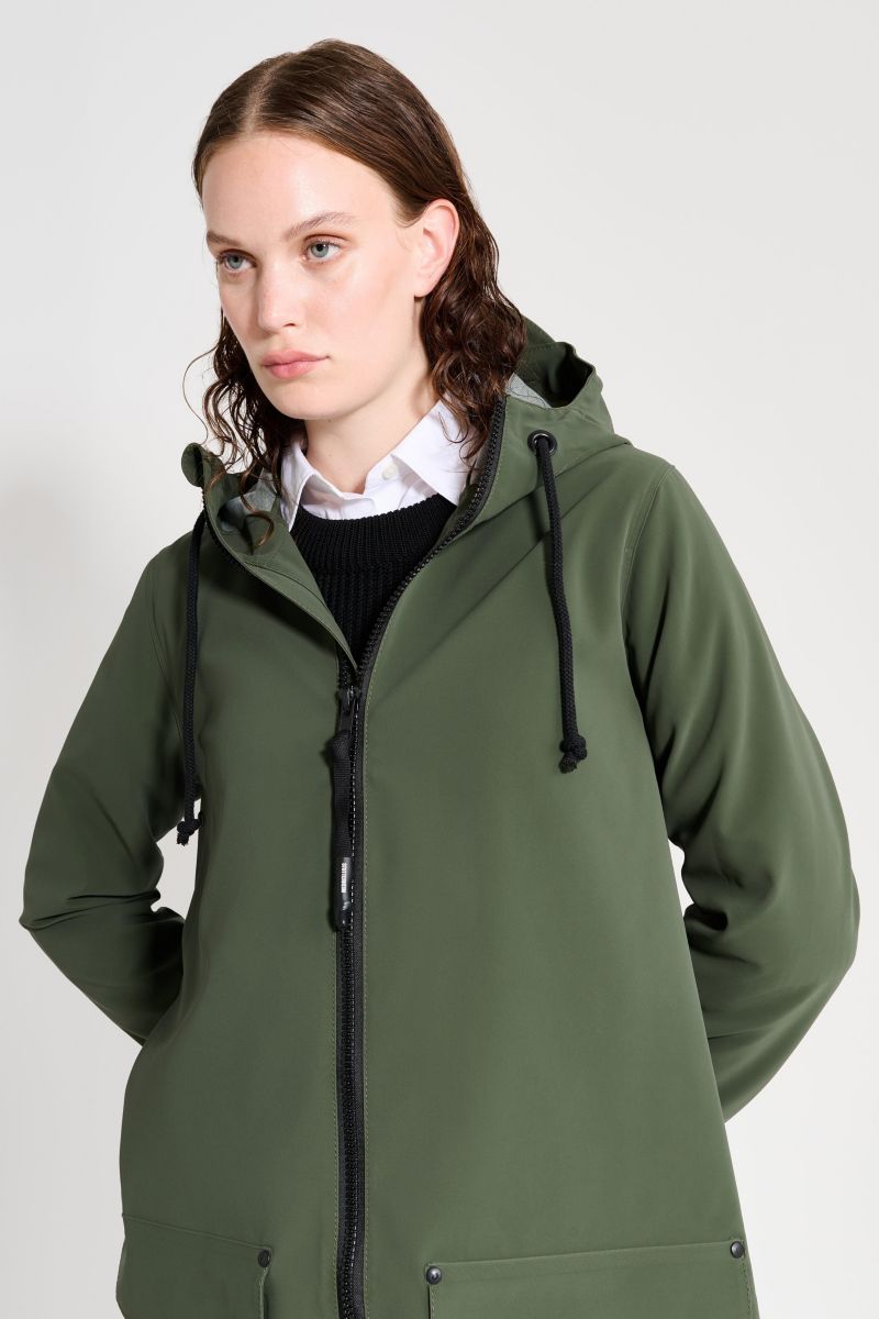 Women's Mosebacke Patch Raincoat