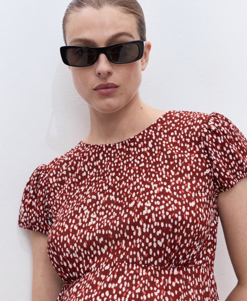 Women's Floral-Print Maternity Dress