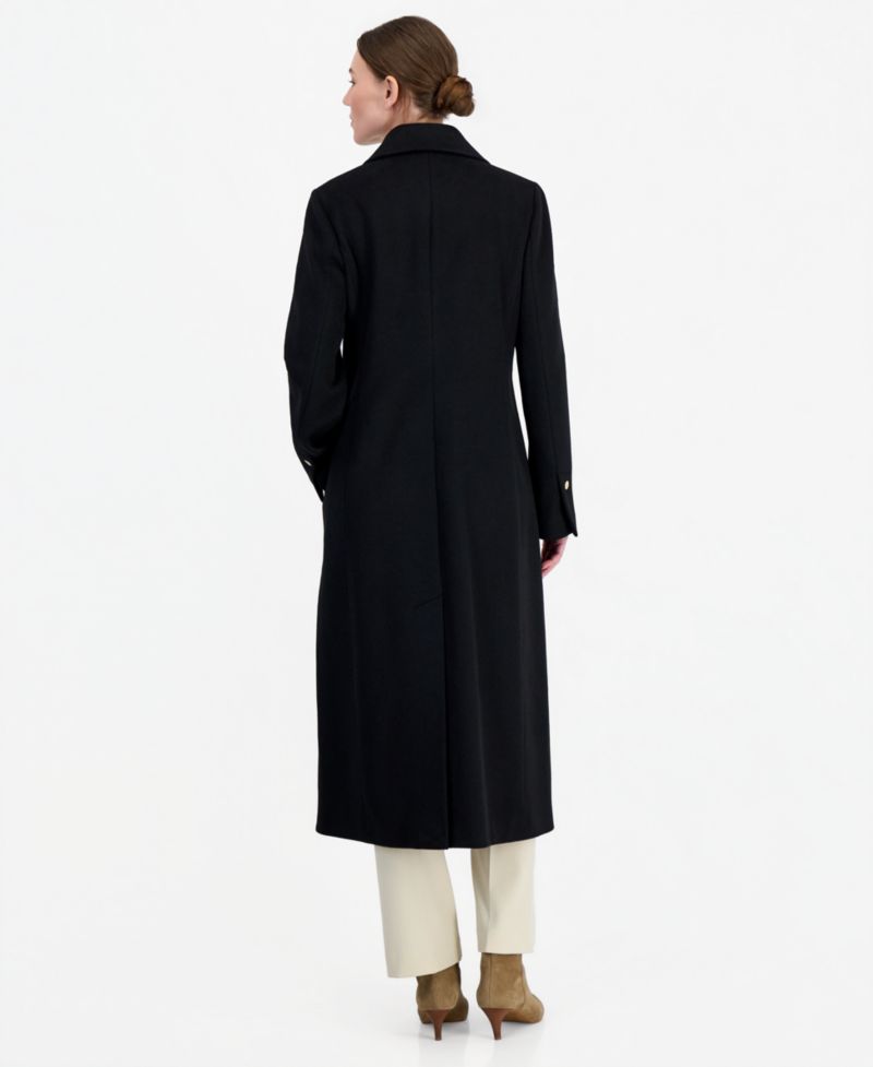 Women's Double-Breasted Maxi Coat