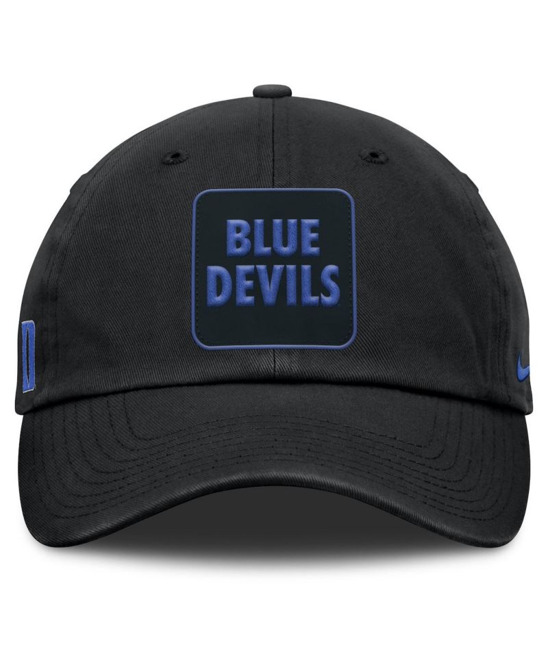 Men's Black Duke Blue Devils Local Club Adjustable Hat