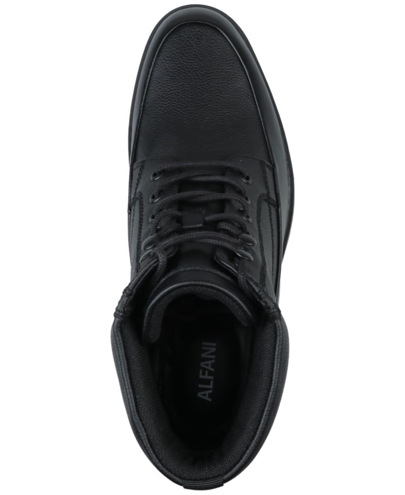 Men's Genuine Leather Lace-Up Boots