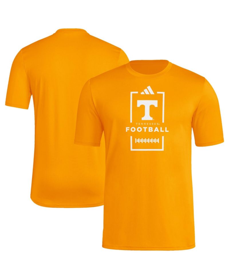 Men's Tennessee Orange Tennessee Volunteers Football Poly T-Shirt