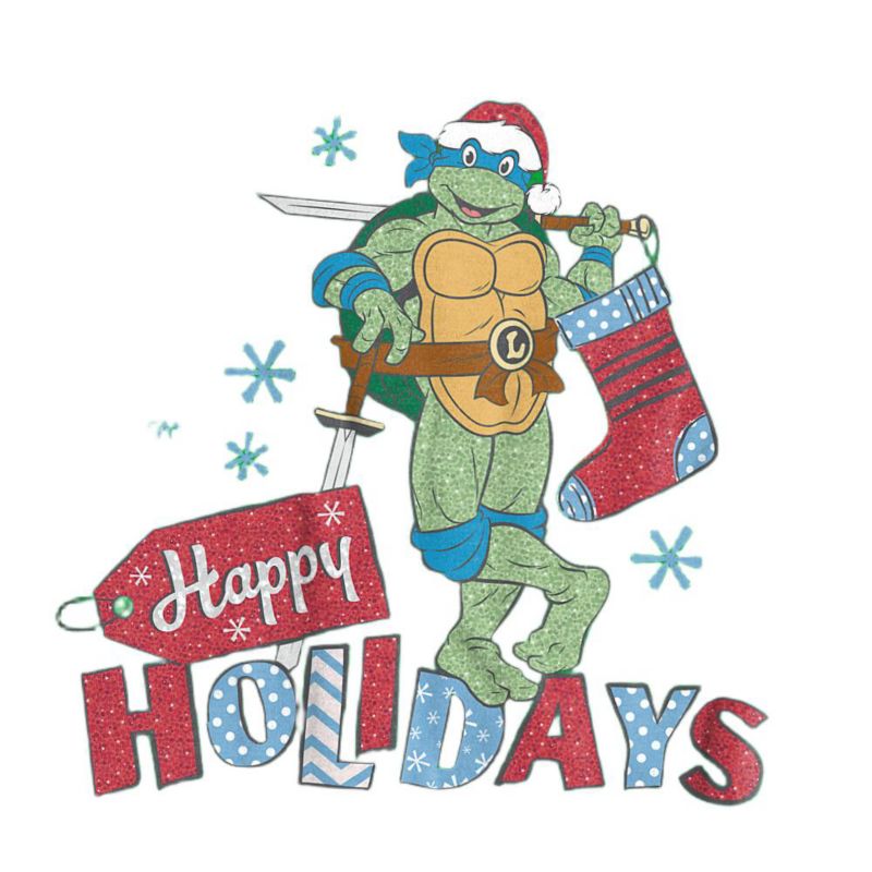 Men's Happy Holiday Sparkly Christmas T-Shirt